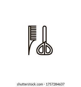 The icon of grooming. Outline illustration vector. Pictogram for web page, mobile app, promo. UI UX GUI design element. Editable stroke. Vector.