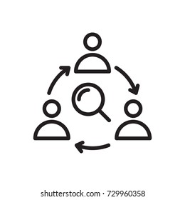 icon group connection search