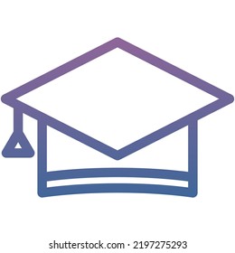 the icon group returns to school made with the theme of education using the gradation line style