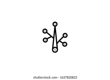 Icon Growth Vector Graphic Illustrator perfect for Business and Finance