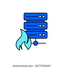 Symbol ein Hacking, einzeln auf sauberem Hintergrund.