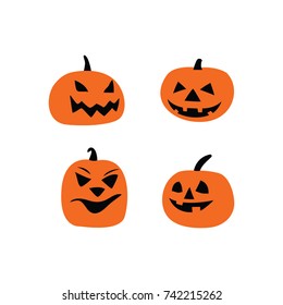 Icon Halloween Cute Vector Designs - Happy Halloween Ghost Fear Silhouette Wallpaper Background Vector