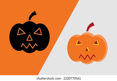 Icon Halloween pack glyph or fill style and color full glyph style. easy to use and editable color. 
