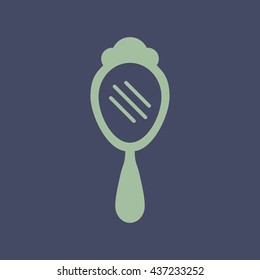 Icon of Hand Mirror. Eps-10.