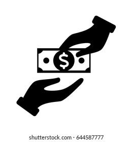 Spending Money Wasting Money Flying Money Stock Vector (Royalty Free ...