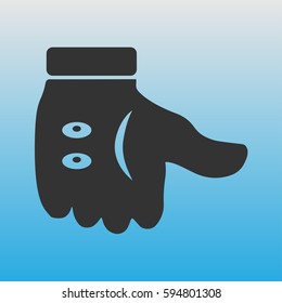 Icon of the hand that says "bad"