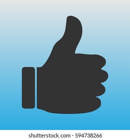 Icon of the hand that says "good"