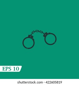 Icon handcuffs.