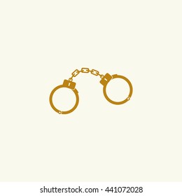 Icon handcuffs.