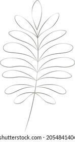 The icon is a hand-drawn twig
