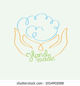 Icon handmade. Marking for individual products_01