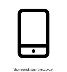 Icon Handphone With Style Outline