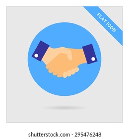 Icon of handshake sign