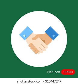 Icon of handshake sign