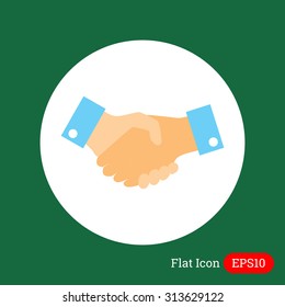 Icon of handshake sign