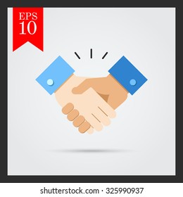 Icon of handshake sign