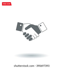 Icon of handshake sign.