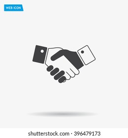 Icon of handshake sign.