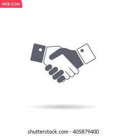 Icon of handshake sign.