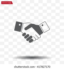 Icon of handshake sign.