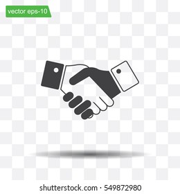 Icon of handshake sign.