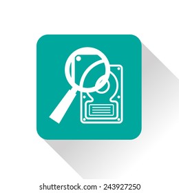 icon of hard disk search