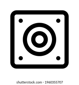 Disco duro de iconos con esquema de estilo