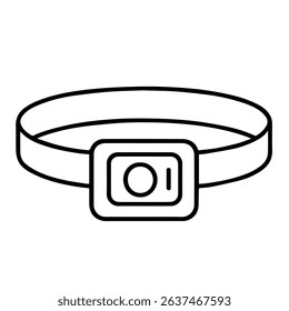 icon headlamp rock climbing on white background vector
Vector line icon rock climbing, mountaineering, tourism