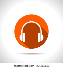 icon of headphones