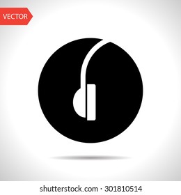 icon of headphones