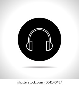 icon of headphones