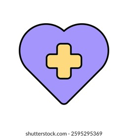 Icon a health, isolated against a clean background.