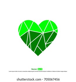 Icon heart element