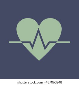 Icon of Heart. Eps-10.
