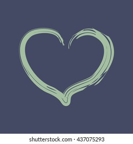 Icon of Heart. Eps-10.