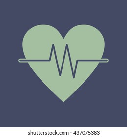 Icon of Heart. Eps-10.