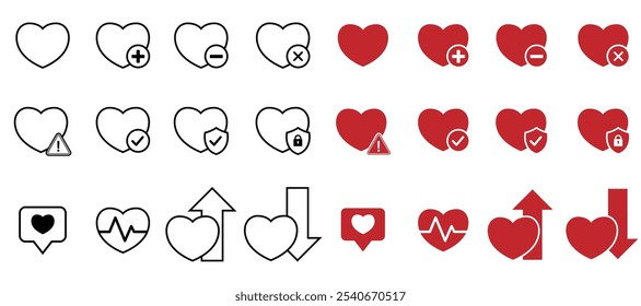 Icon Heart Love Social Media Interaction