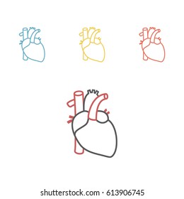 icon heart organ