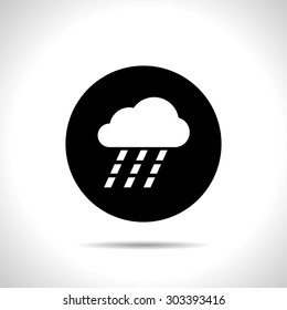 icon of heavy rain