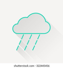 icon of heavy rain