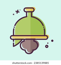 Icon Helmet. related to Celtic symbol. MBE style. simple design editable. simple illustration