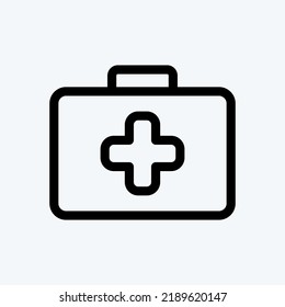 Icon Help. suitable for education symbol. line style. simple design editable. design template vector. simple illustration