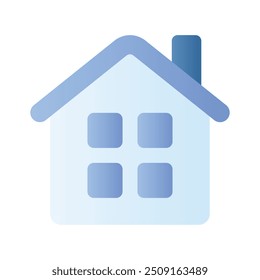 Un ícono del hogar, diseño editable del Vector, diseño del Vector de la casa o de los bienes raíces