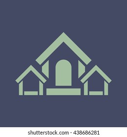 Icon of Home. Eps-10.