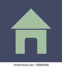 Icon of Home. Eps-10.