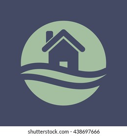 Icon of Home. Eps-10.