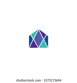 Icon Home logo design template elements