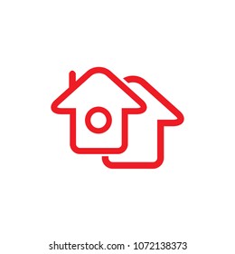 icon home vector logo