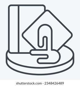 Icon Honey Jam. related to Apiary symbol. line style. simple design editable. simple illustration