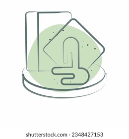 Icon Honey Jam. related to Apiary symbol. Color Spot Style. simple design editable. simple illustration